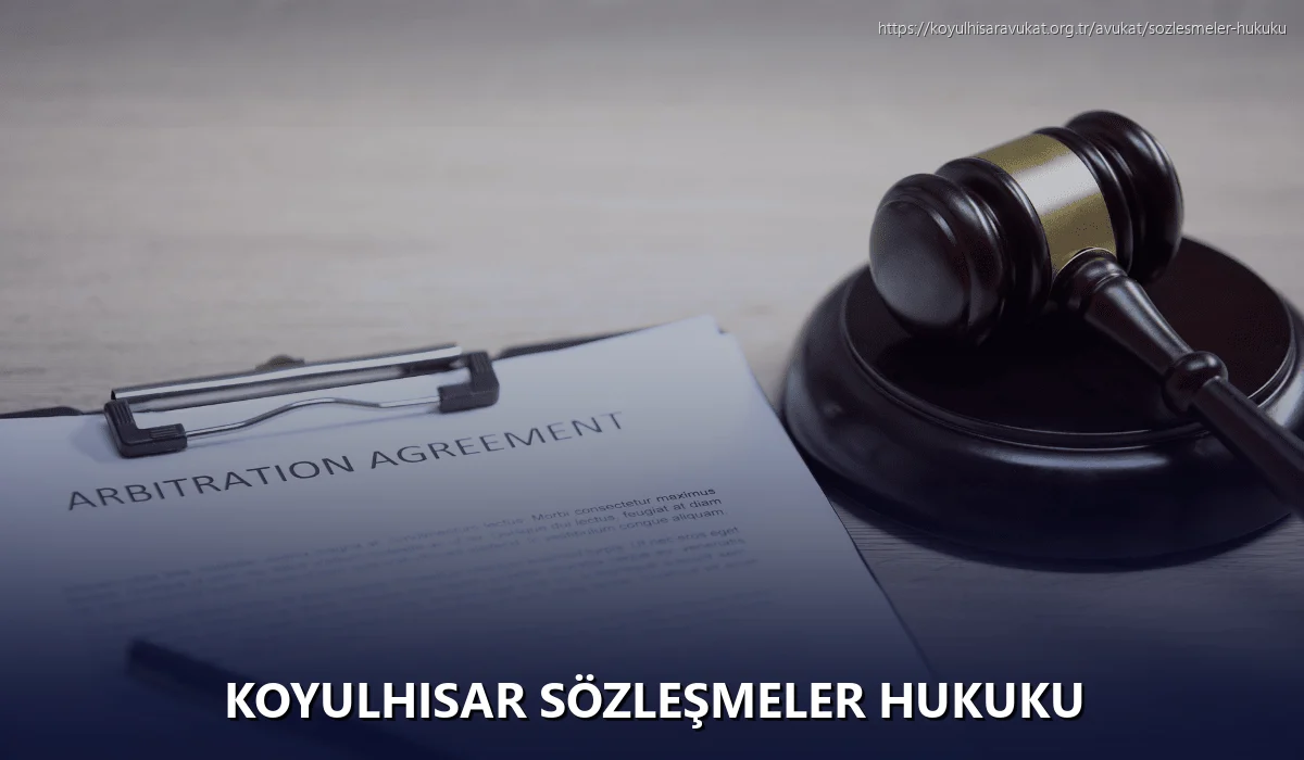Koyulhisar Sözleşmeler Hukuku